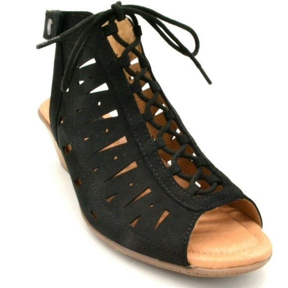 earth nubuck sandals
